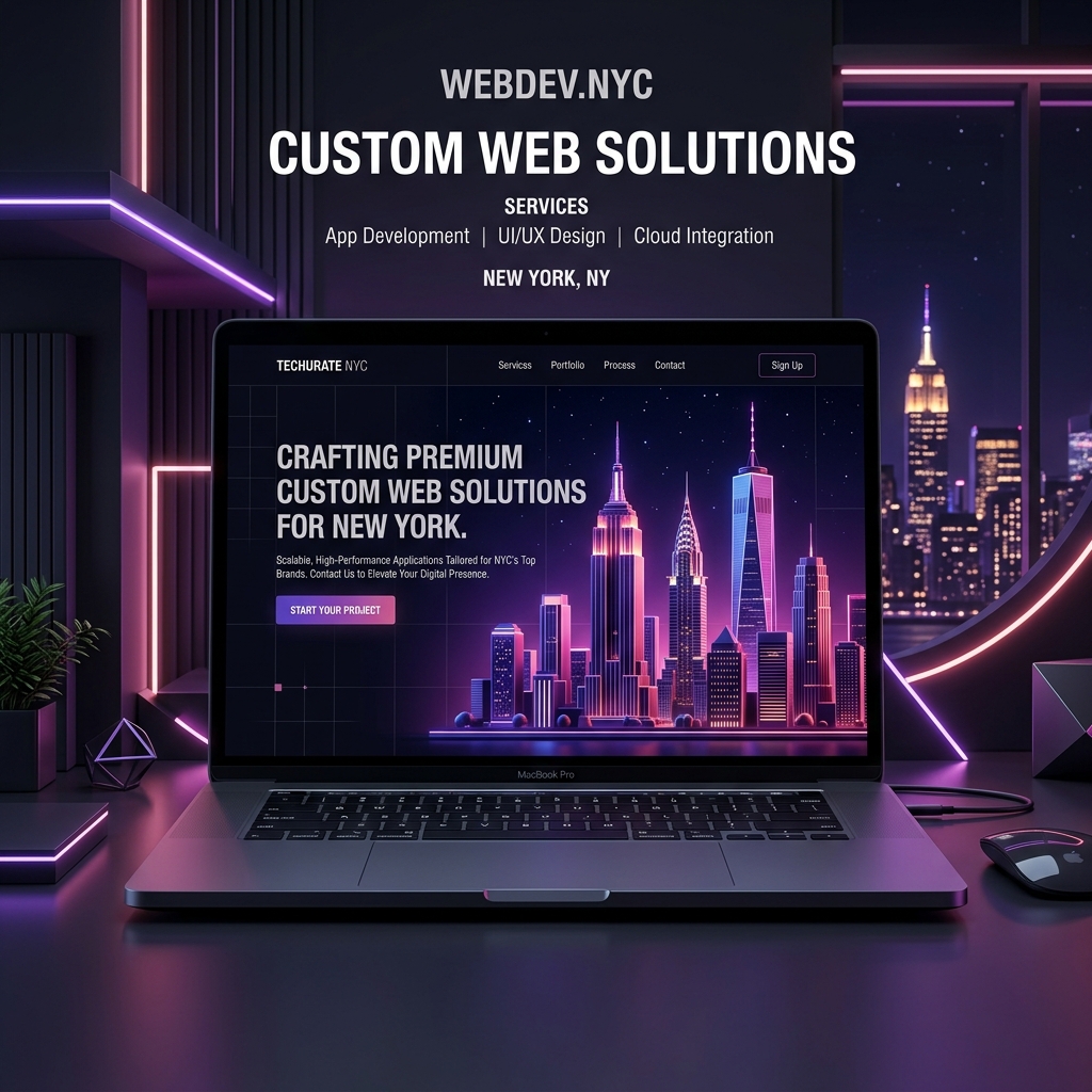 Custom website workspace preview